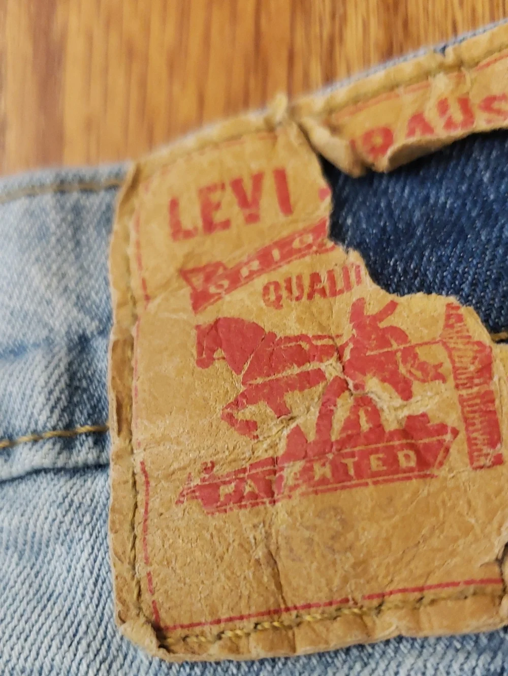 Levi's 502 Taper Blue Jeans  Size: W32 L30